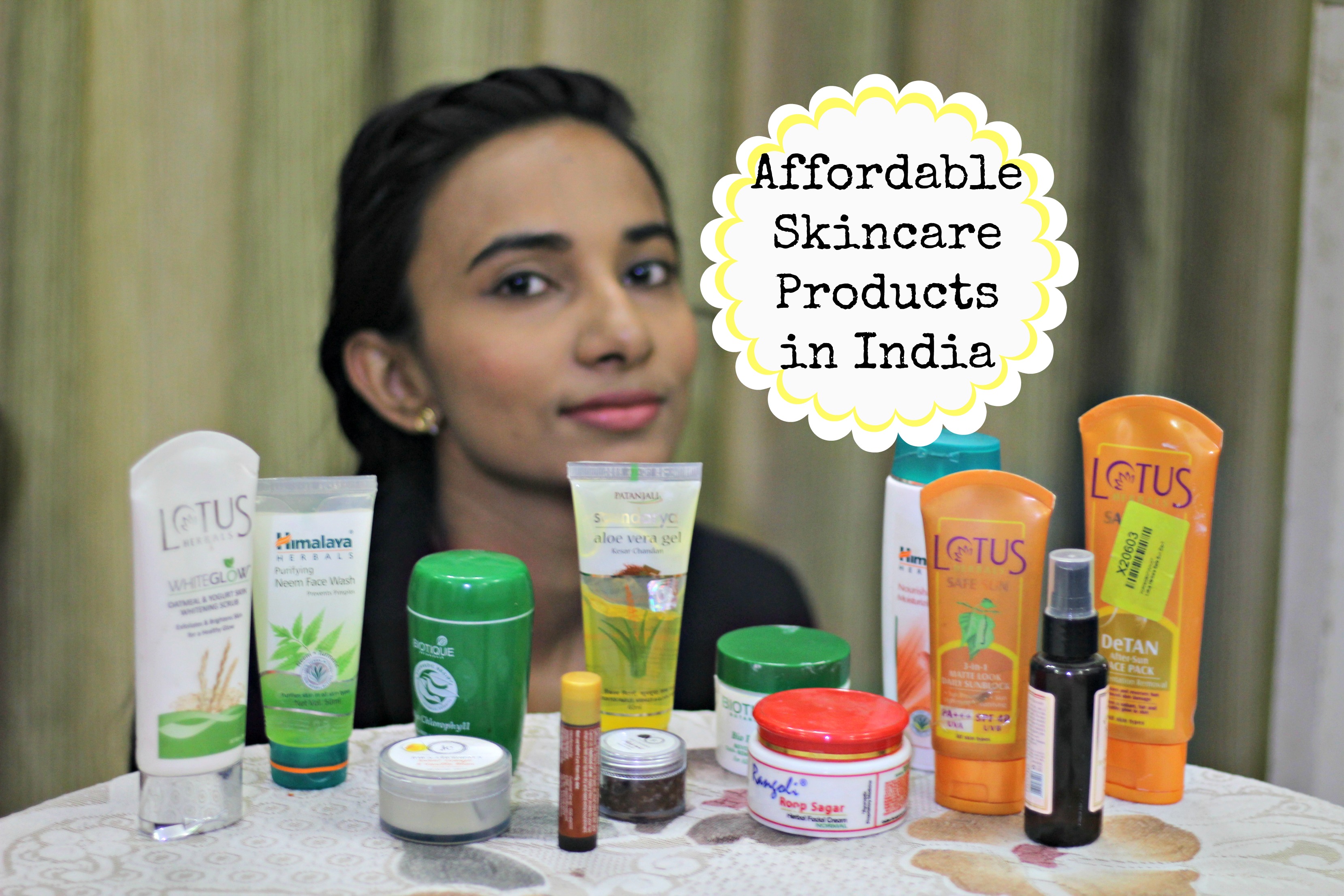 affordable skincare products in india